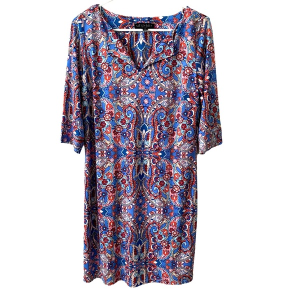 Laundry By Shelli Segal Dresses & Skirts - Laundry by Shelli Segal Paisley Shirt Dress Medium